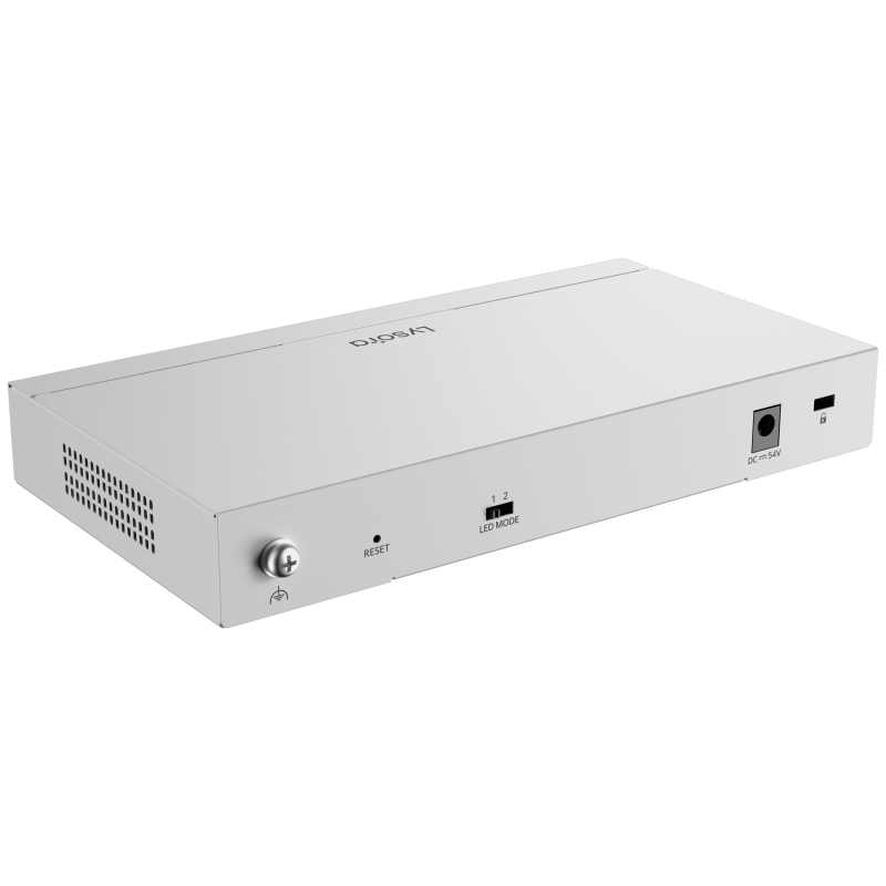 Lysora LCS-8GS-P 8-Port Cloud Managed PoE Switch with 120 W PoE Budget