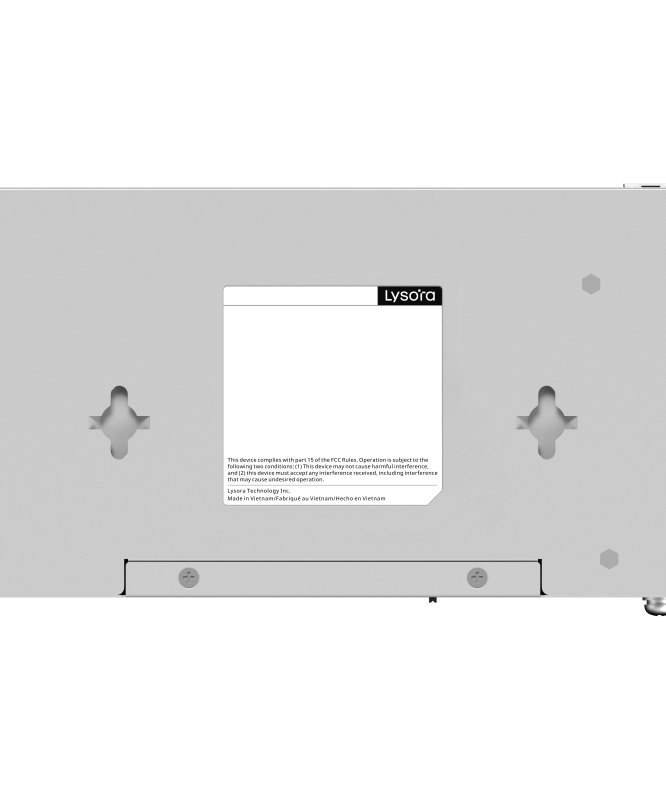 Lysora LCS-8GS-P 8-Port Cloud Managed PoE Switch with 120 W PoE Budget