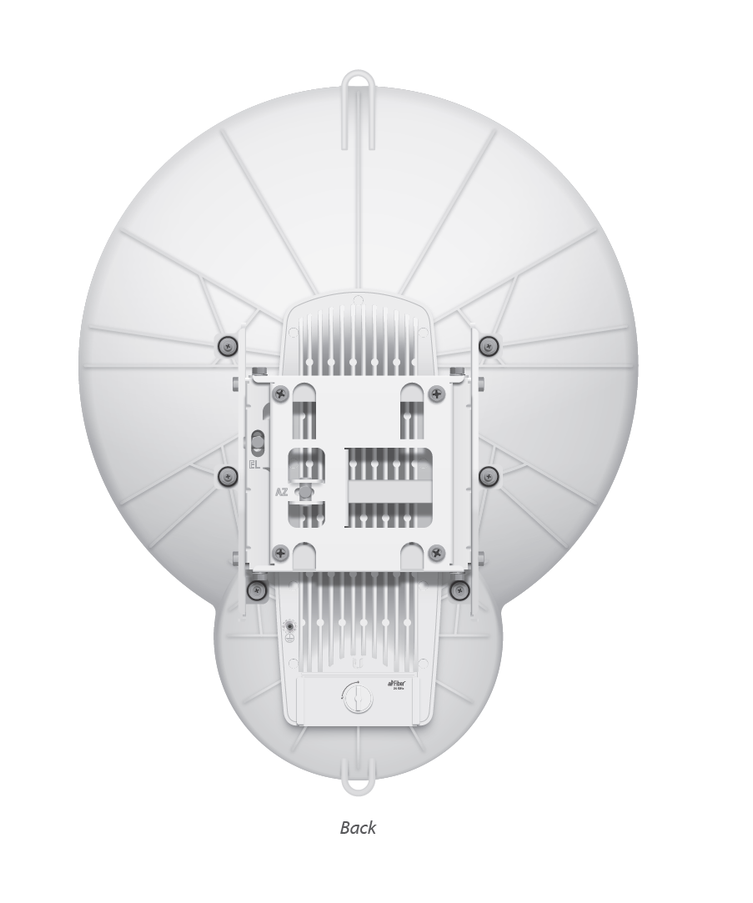 Ubiquiti AirFiber 24GHz Point-to-Point 2Gbps Backhaul (AF-24HD) - US Version