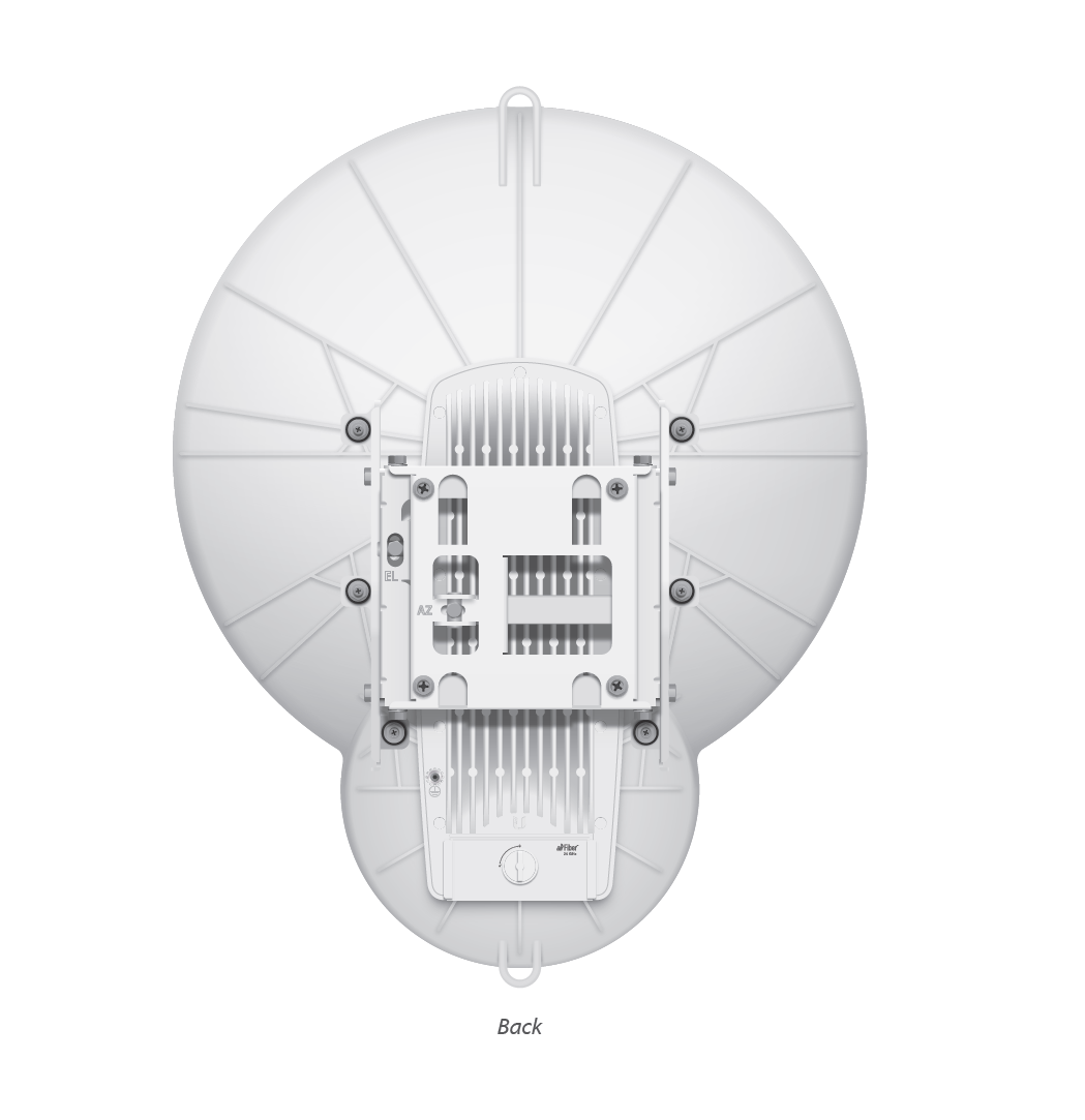 Ubiquiti AirFiber 24GHz Point-to-Point 2Gbps Backhaul (AF-24HD) - US Version