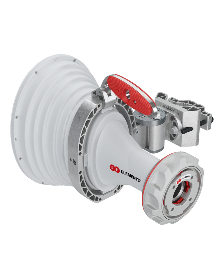 RF Elements AH2030-TP 5GHz Asymmetrical Horn TwistPort 30°