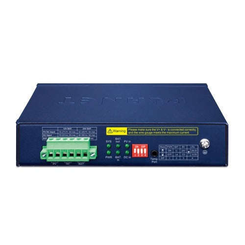 Planet 5-Port Hybrid PoE Solar PoE Switch with SFP