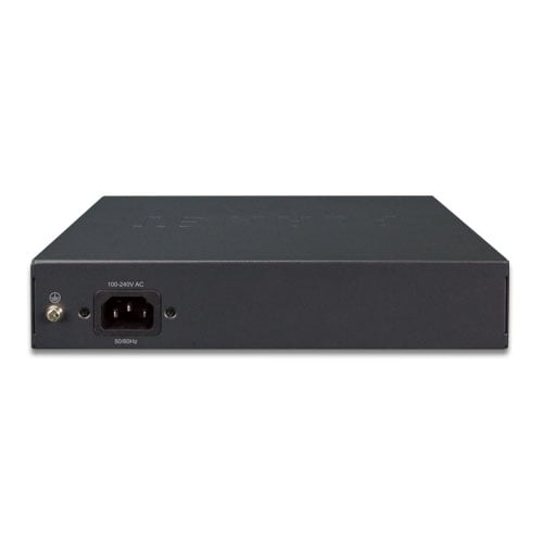 Planet FGSD-1011HP 8-Port 10/100TX 802.3at PoE + 1-Port 10/100/1000T + 1-Port 100/1000X SFP Desktop Switch (120W PoE Budget, Standard/VLAN/Extend mode, 10-inch and rack-mountable)