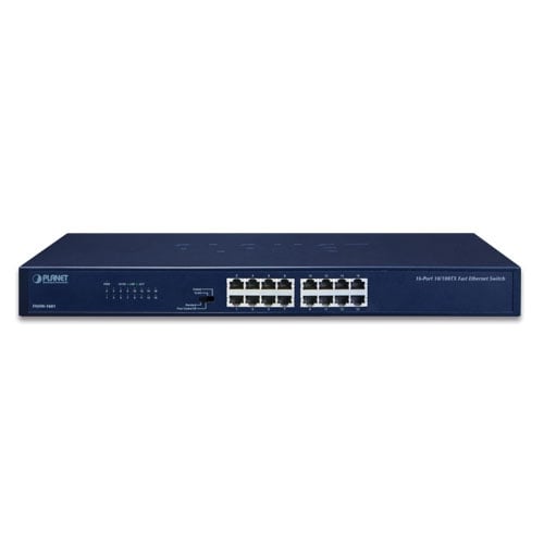 FNSW-1601 -  Planet 16-Port 10/100BASE-TX Fast Ethernet Switch