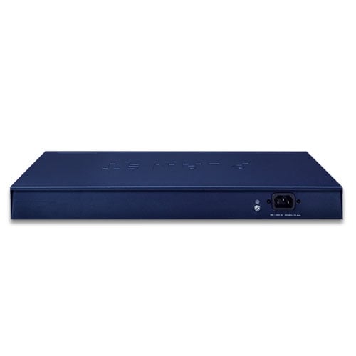 Planet 16-Port Gigabit 802.3at PoE + 2-Port Gigabit SFP Ethernet Switch with LCD PoE Monitor