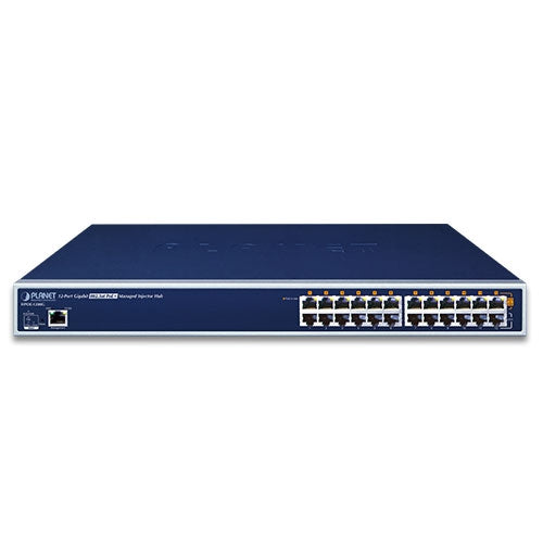 Planet 12-Port Gigabit IEEE 802.3at PoE+ Managed Injector Hub (360 watts)