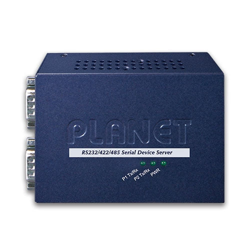 Planet 2-Port RS232/RS422/RS485 Serial Device Server