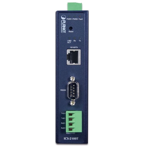 Planet Industrial 1-Port RS232/RS422/RS485 Serial Device Server