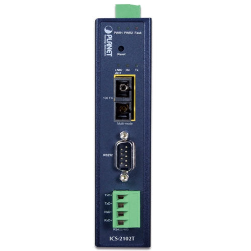 Planet IP30 Industrial 1-Port RS232/RS422/RS485 Serial Device Server