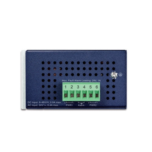 Planet Industrial 8-Port 10/100TX + 2-Port TP/SFP Ethernet Switch (-40~75 degrees C)