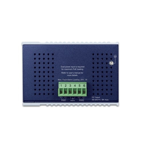 Planet Industrial 4-Port 2.5G 802.3bt PoE + 2-Port 10G SFP+ Ethernet Switch