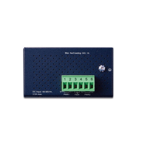 Planet L2+ Industrial 4-Port 802.3at PoE + 2-Port SFP Managed Ethernet Switch