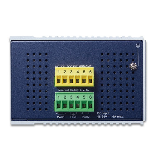 Planet Industrial 8-Port 1000T 802.3at PoE+ 2-port SFP & 2-port 10G SFP+ Managed Switch