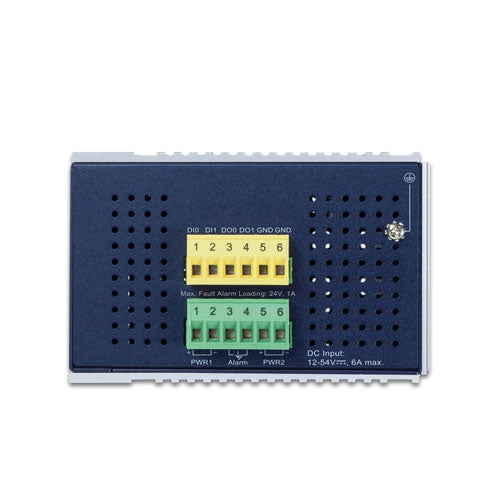 Planet Industrial L2+ 8-Port 802.3at PoE 2-Port 1G/2.5G SFP Managed Ethernet Switch w/ 12V Booster