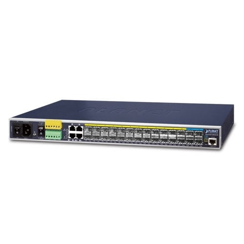 Planet Industrial L3 20-Port SFP 4-Port Gigabit TP/SFP 4-Port 10G SFP+ Managed Ethernet Switch