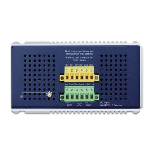 Planet Industrial L3 4-Port 2.5GBASE-T 802.3bt PoE + 2-Port 10G SFP+ Managed Ethernet Switch