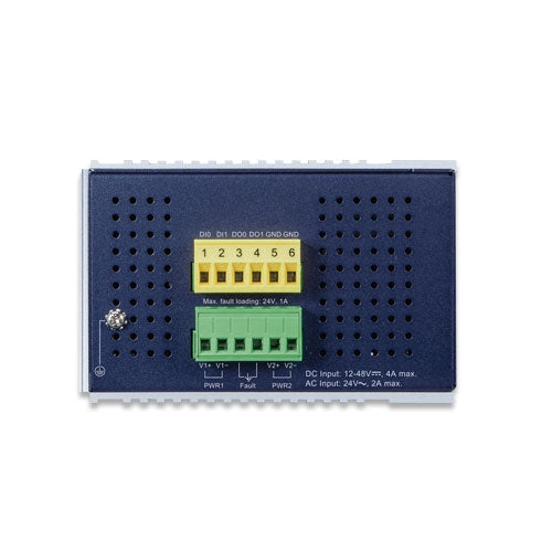Planet  Industrial L3 8-Port Gigabit + 4-Port 10G SFP+ Managed Ethernet