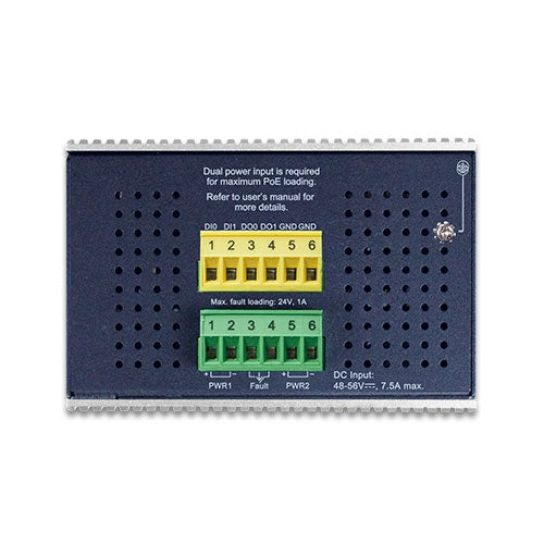 Planet Industrial L3 8-Port Gig 802.3bt PoE + 2-Port SFP + Managed Ethernet Switch