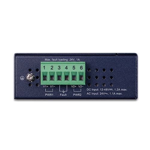 Planet IGS-801T IP30 8-Port Industrial Gigabit Switch (-40 to 75 Degrees C)