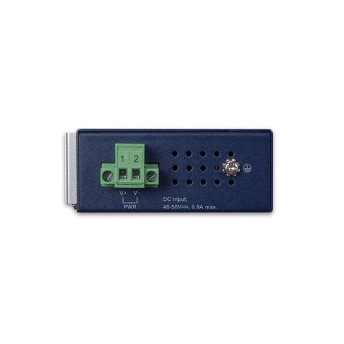Planet IGTP-815AT IP30 Industrial SFP+ to Copper 802.3at PoE+ Media Converter (-40 to 75 C)