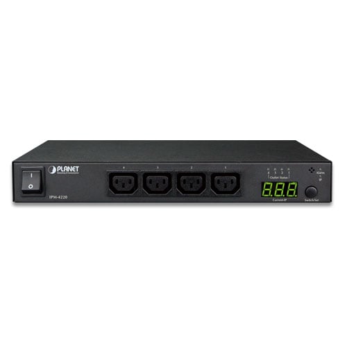 Planet IPM-4220 IP-based 4-port Switched Power Manager (AC 100-240V, 16A max.) - US Type