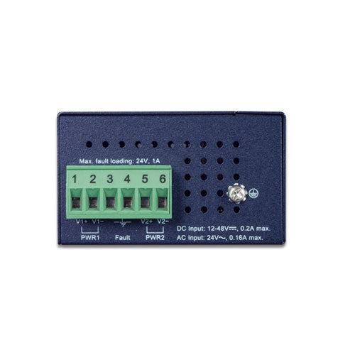 Planet Industrial 8-Port 10/100TX Compact Ethernet Switch