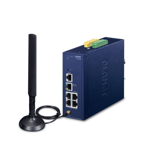 Planet LCG-300-US Industrial LoRaWAN Gateway with 5-Port 10/100/1000