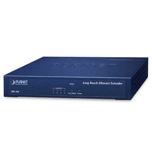 Planet 4-Port 10/100TX + 1-Port UTP/BNC Long Reach Ethernet Extender