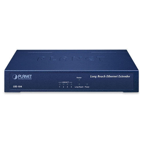 Planet 4-Port 10/100TX + 1-Port UTP/BNC Long Reach Ethernet Extender