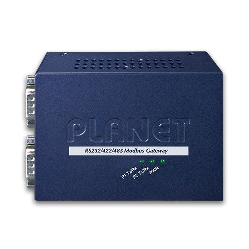 Planet 2-port RS232/422/485 Modbus Gateway