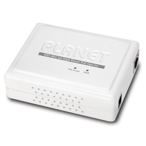 Planet 802.3at Gigabit High Power over Ethernet Injector (Mid-Span)