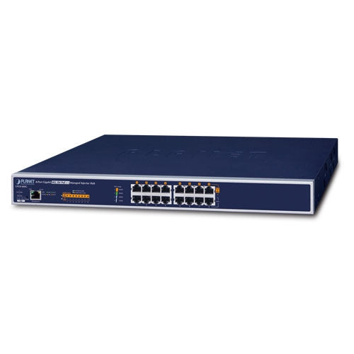 Planet 8-Port Gigabit 802.3bt PoE++ Managed Injector Hub (400 watts)