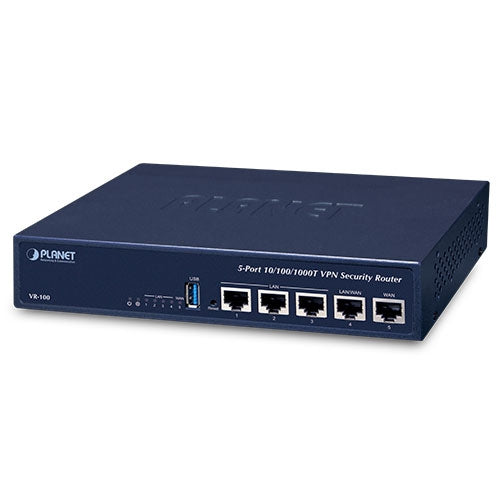 Planet VR-100 5-Port 10/100/1000T VPN Security Router