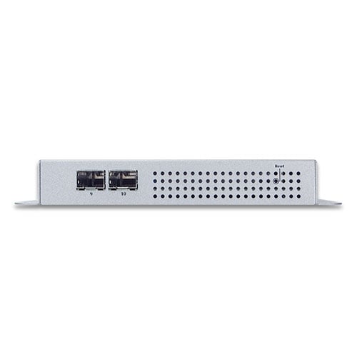 Planet IP30 8-Port 802.3at PoE + 2-Port SFP Wall-mount Managed Ethernet Switch