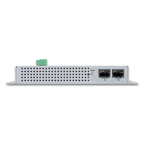Planet IP30 IPv6/IPv4 L2+ 8-Port 802.3at PoE + 2-Port SFP  Managed Switch w/ LCD
