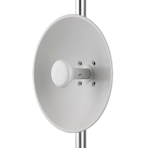 Cambium Networks ePMP Force 200AR2-25, 2.4GHz Connectorized Radio and High Gain Dish Antenna. US power cord