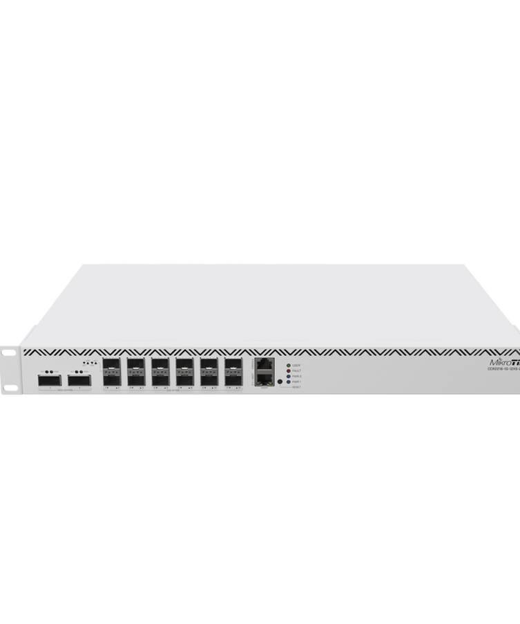MikroTik CCR2216-1G-12XS-2XQ Cloud Core Router 2GHz 2xQSFP28 12xSFP28