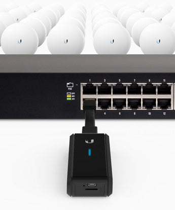 Ubiquiti CRM-P Plug and Play Installation with Any Switch or Router