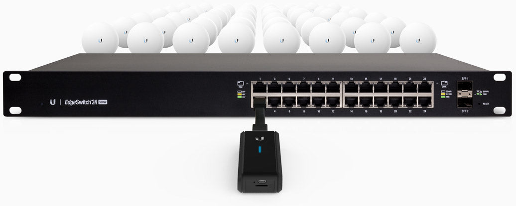 Ubiquiti CRM-P Plug and Play Installation with Any Switch or Router