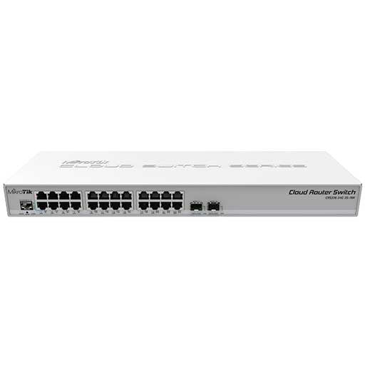 MikroTik CRS326-24G-2S+RM Dual-Boot Cloud Router Switch 24 Gigabit2 SFP+