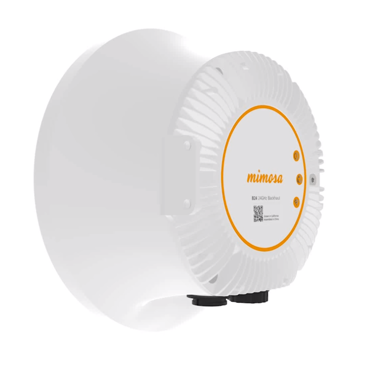 Mimosa B24 Backhaul 1.5Gbps 24GHz (Half Link)