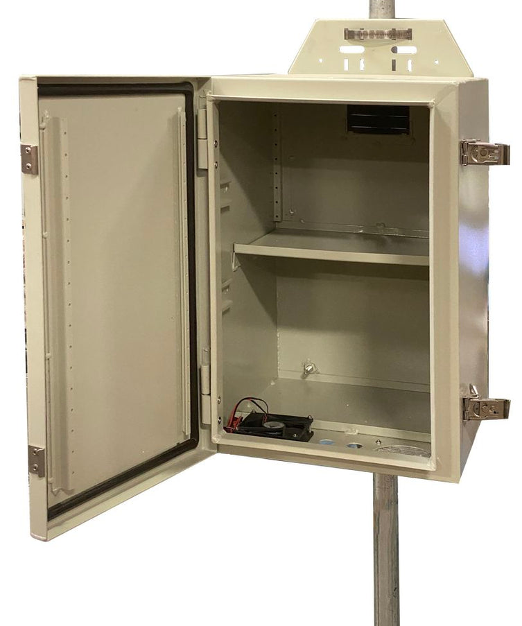 Tycon Weatherproof Aluminum Ground Mount Enclosure 21x14x15