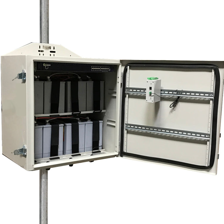Tycon ENC-STL-24x24x16 Weatherproof Steel Enclosure, 24x24x16"
