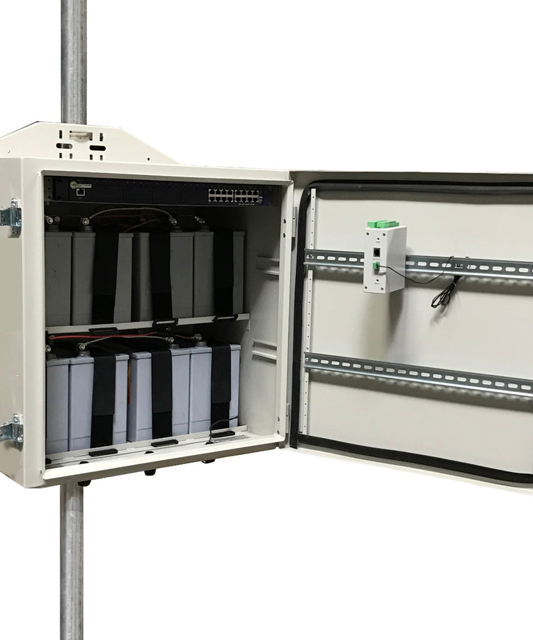 Tycon ENC-STL-24x24x16 Weatherproof Steel Enclosure, 24x24x16"