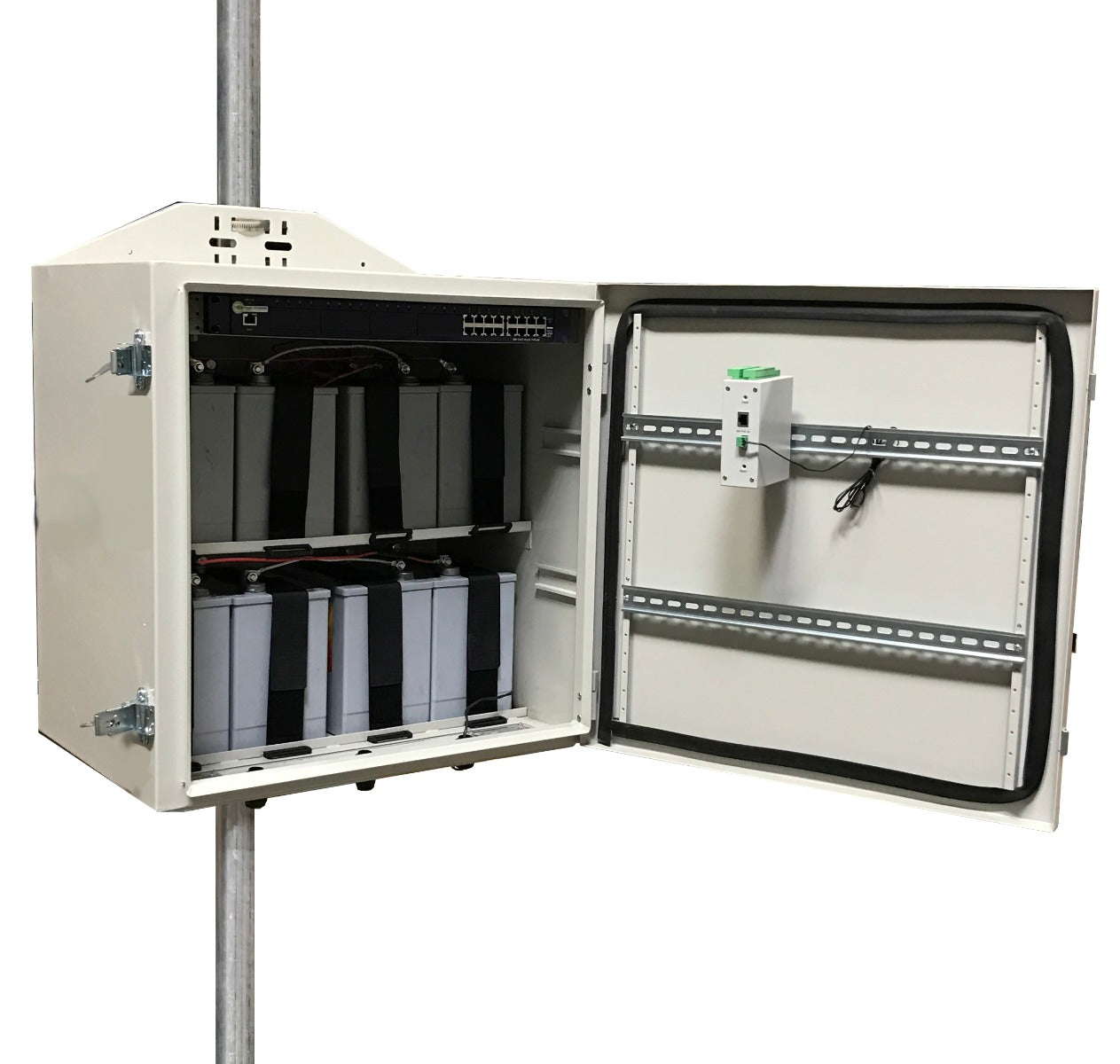 Tycon ENC-STL-24x24x16 Weatherproof Steel Enclosure, 24x24x16"