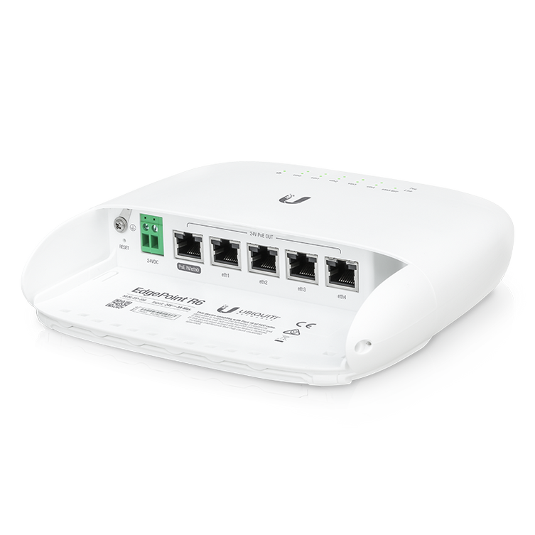 Ubiquiti EP-R6 6-Port EdgePoint Router Intelligent WISP Control Point with FiberProtect