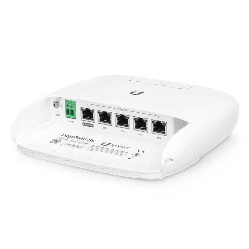 Ubiquiti EP-R6 6-Port EdgePoint Router Intelligent WISP Control Point with FiberProtect