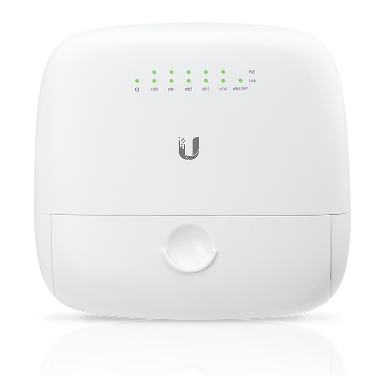 Ubiquiti EP-R6 6-Port EdgePoint Router Intelligent WISP Control Point with FiberProtect