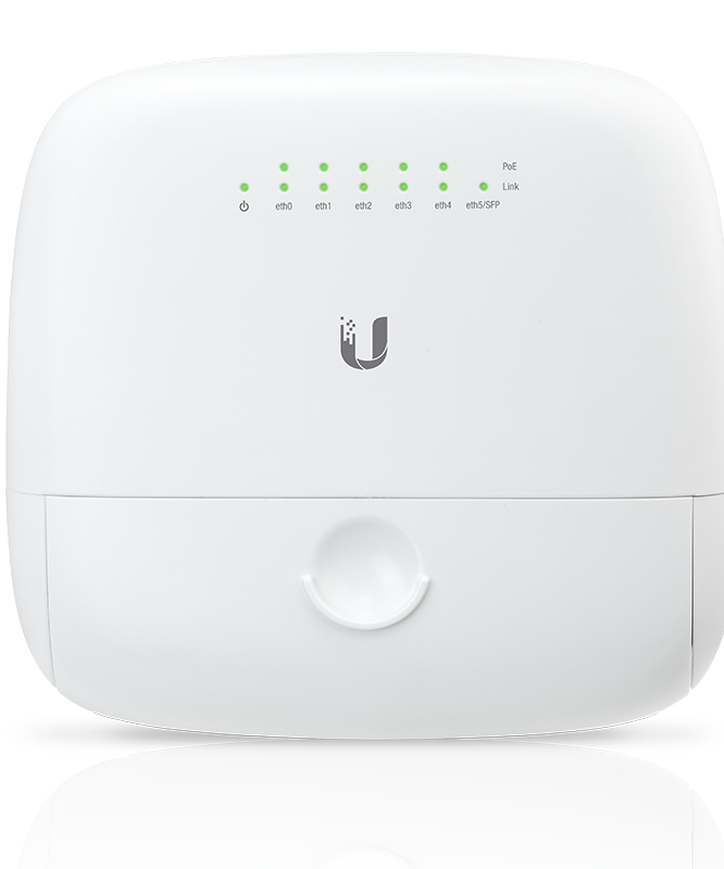 Ubiquiti EP-R6 6-Port EdgePoint Router Intelligent WISP Control Point with FiberProtect