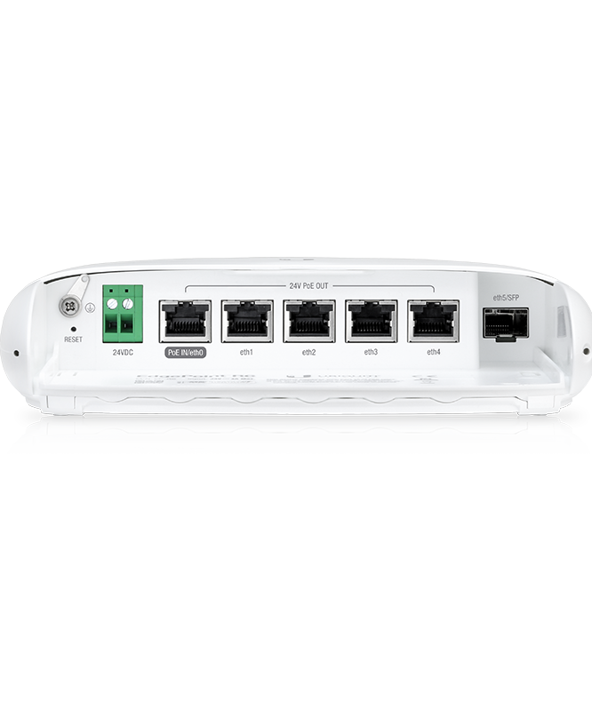 Ubiquiti EP-R6 6-Port EdgePoint Router Intelligent WISP Control Point with FiberProtect